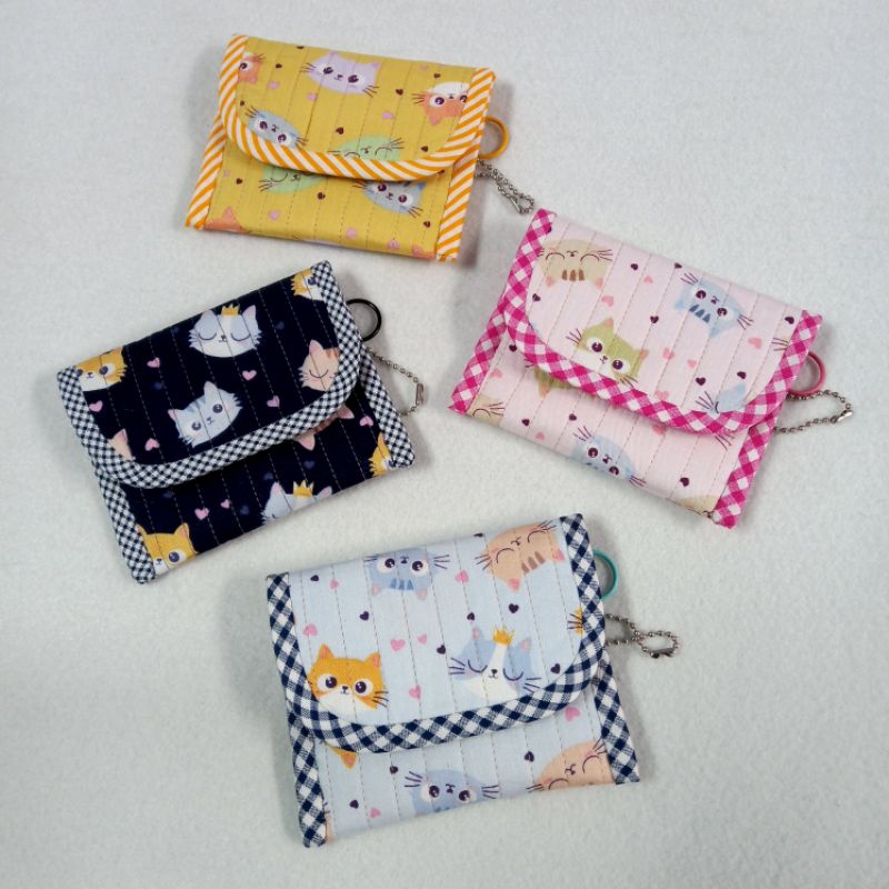 Dompet Lucu Handmade | Dompet Katun Jepang | Dompet Mini | Dompet Lucu