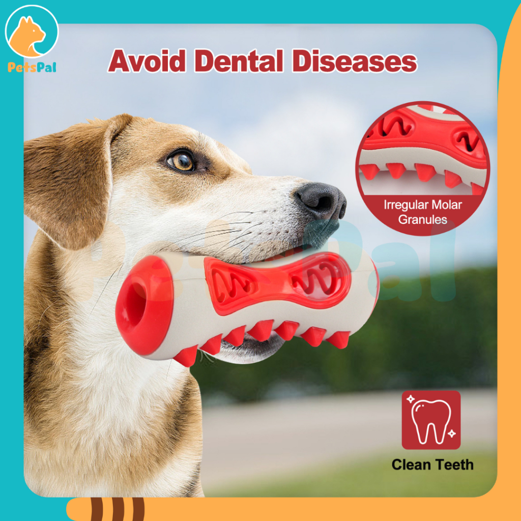 

23bagusmenshop - Mainan Anjing Tulang Stik Gerigi Pembersih Gigi Dental Chew Toy