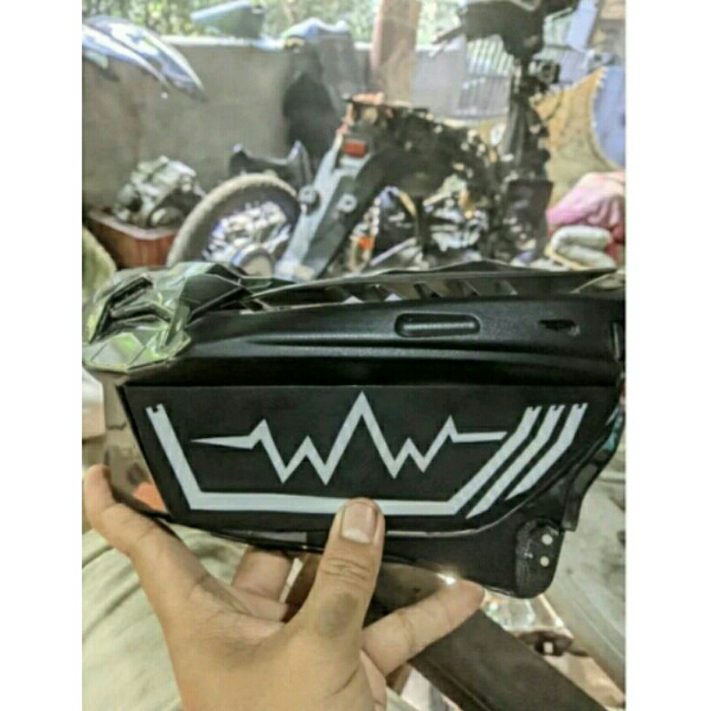 frame lazy alis mata picek devil eye motor honda vario 125/150 led old led new 2015-2025