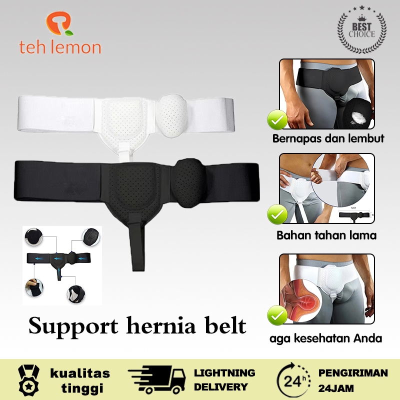 Sabuk Hernia/Sabuk Hernia Pria Dewasa/Sabuk Hernia Bernapas/Sabuk Perawatan Hernia/Mendukung Pereda 