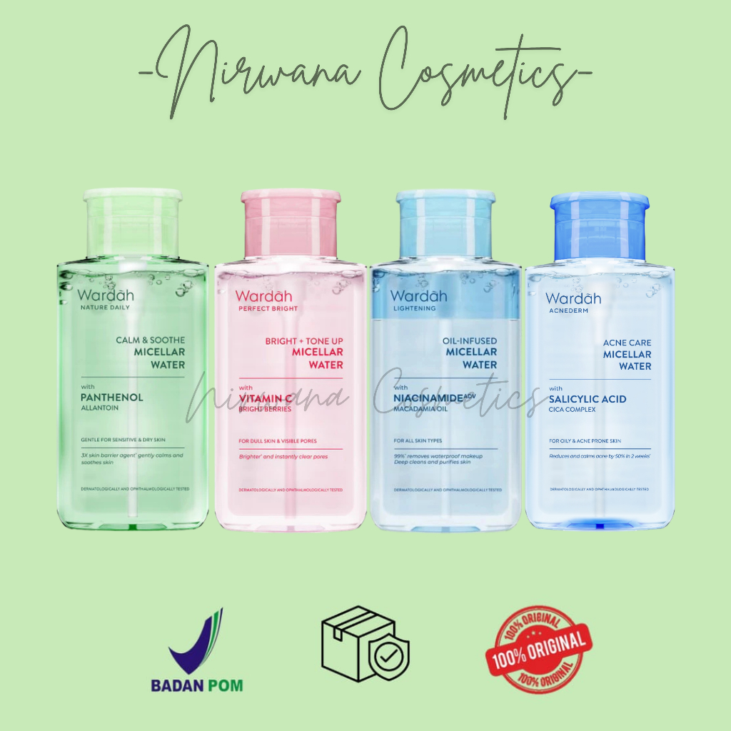 Wardah Micellar Water Pump 240ml