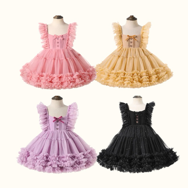 Ybg - KAOLA - Kamari Dress Tutu Balita Dress Tutu Anak Perempuan