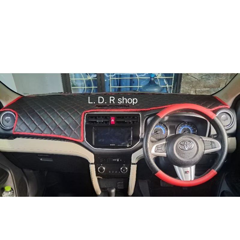 cover dasboard dan sarung stir mobil rush/terios 2018/2024