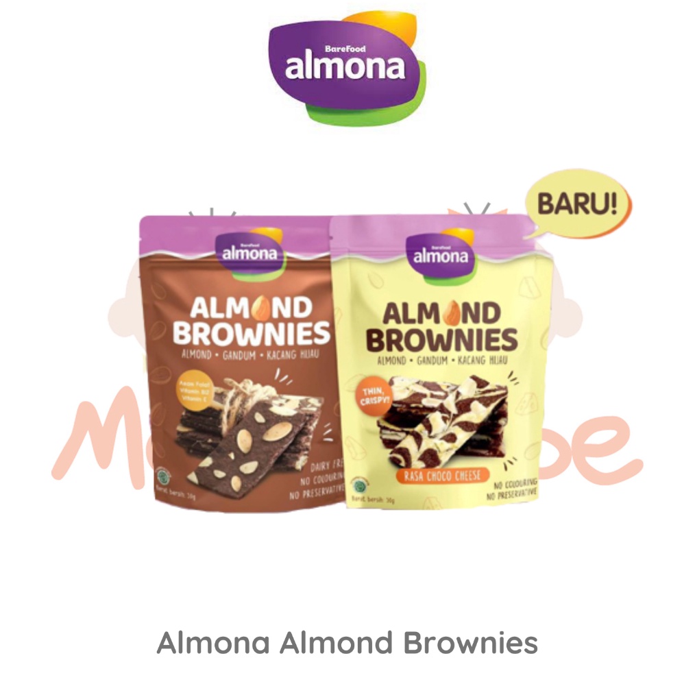 

Beli 1 Gratis 1 Barefood Almona Almond Brownies Snack Sehat Dairy Free 5gr A94