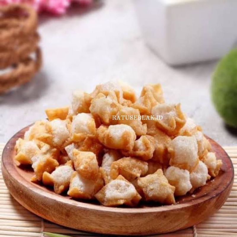 

1KG Siomay mini kering extra pedas daun jeruk/ cemilan instan