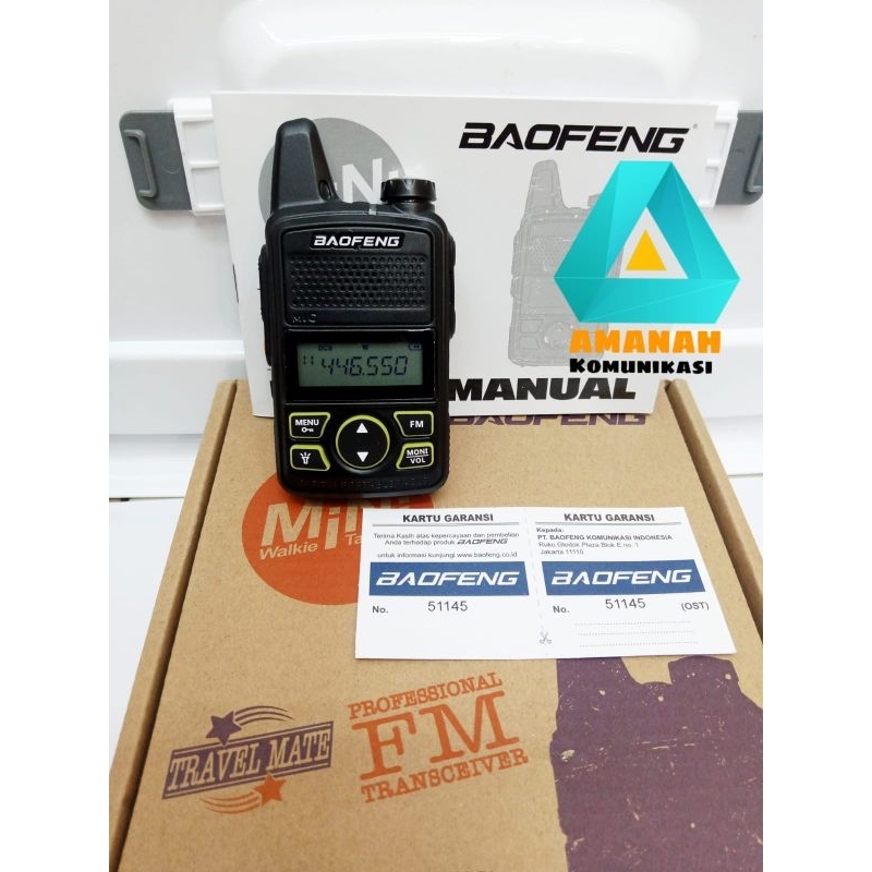 Ht Baofeng T1 uhf original murah