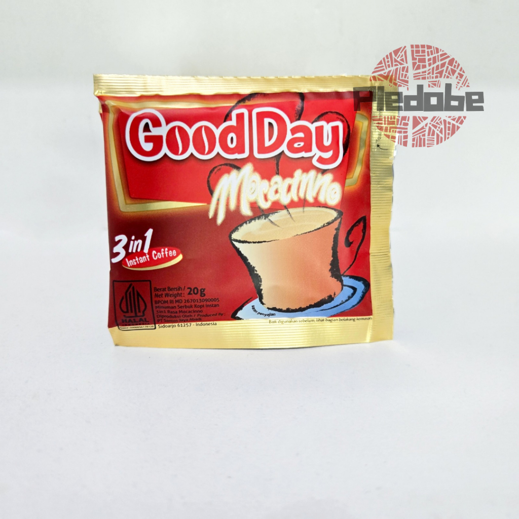

Kopi Good Day Mocacinno/Chococcino 20gr x 10 sachet