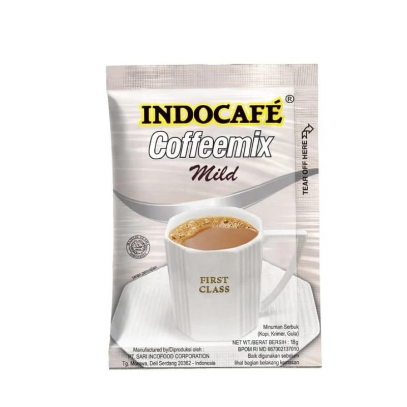 

indocafe coffemix MILD renceng ( sachet)