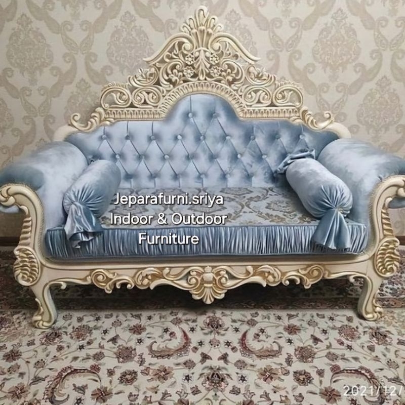 Sofa Ukir Jati Jepara I Sofa Jati I Spfa Jati Ukir Classic Jepara