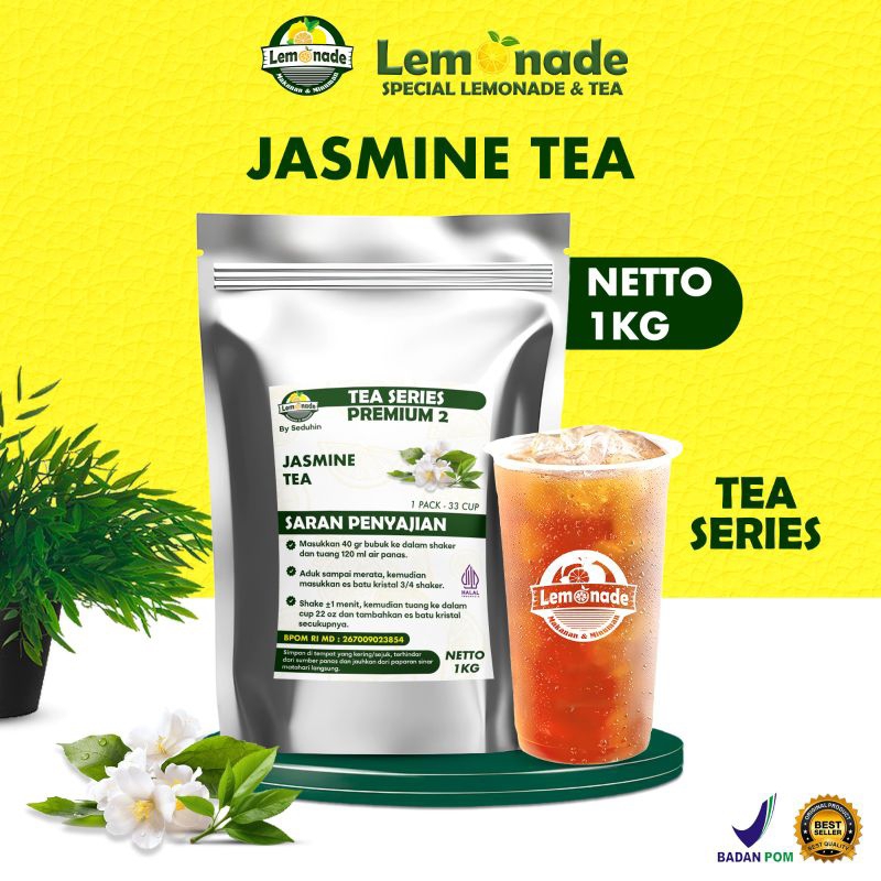 

Minuman Jasmine tea 1KG / Lemonadeofficial