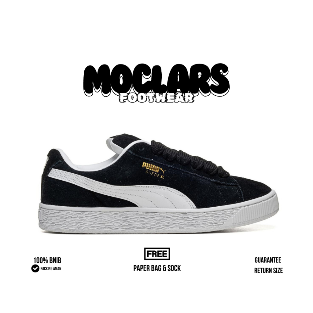 Puma "Suede XL" Black White