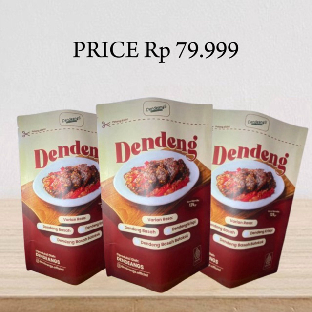 

Dendeng Sapi Krispi / Kering - Dendeng Basah - Dendeng Basah Batokok 125 Gram - DendeangS - Masakan Padang Pedas