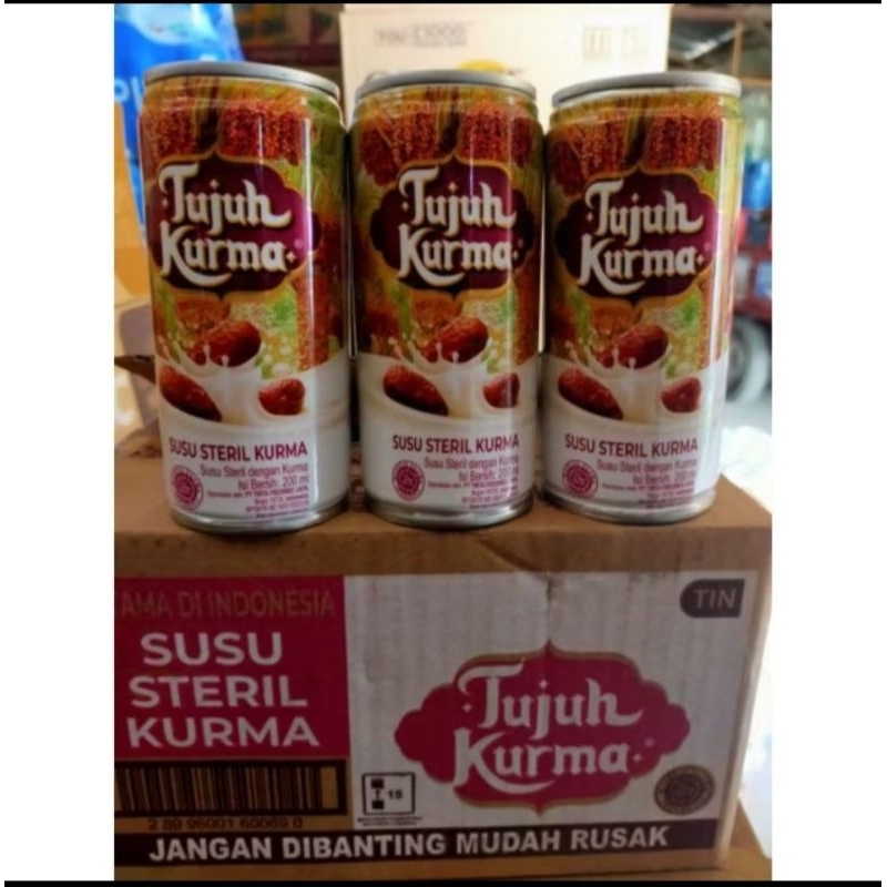 

Susu steril tujuh kurma 1 kaleng