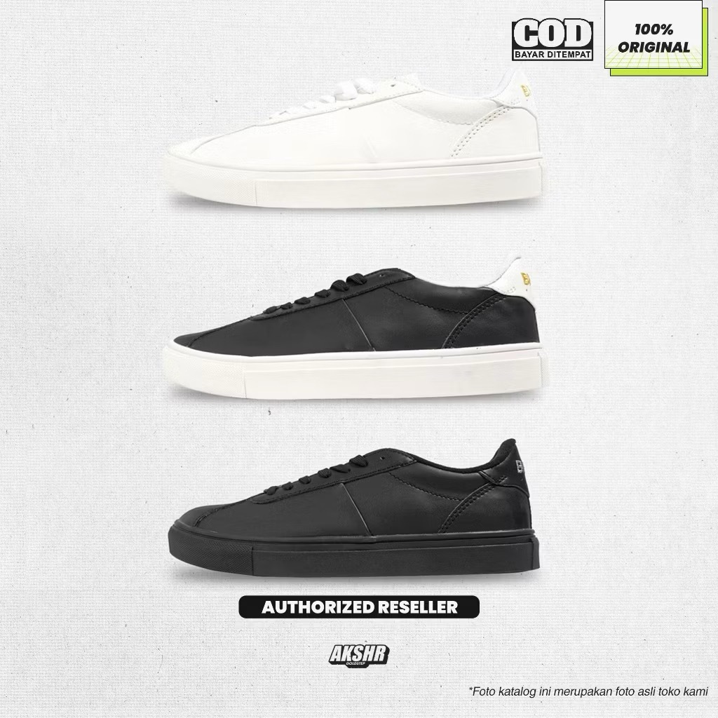 BRODO - Sepatu Brodo Corte Warna Black White / Full White / All Black Unisex Original BRODO Footwear