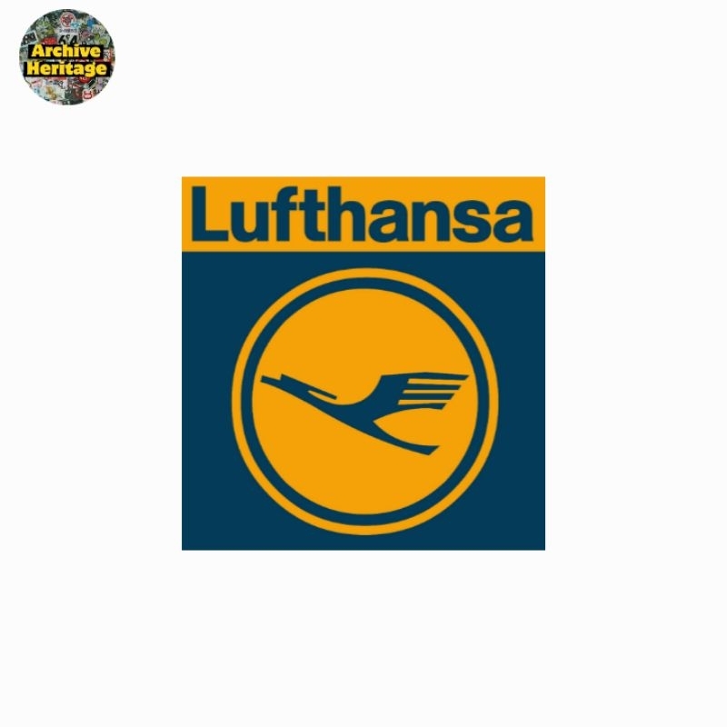 

sticker Lufthansa airport airways airlines stiker