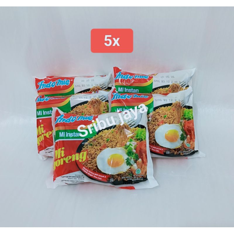 

indomie goreng 85g x 5