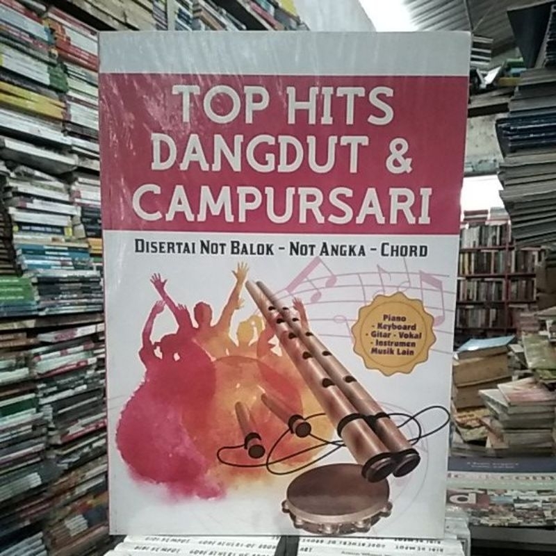 Top Hits Dangdut & Campursari disertai not balok - not angka - chord.