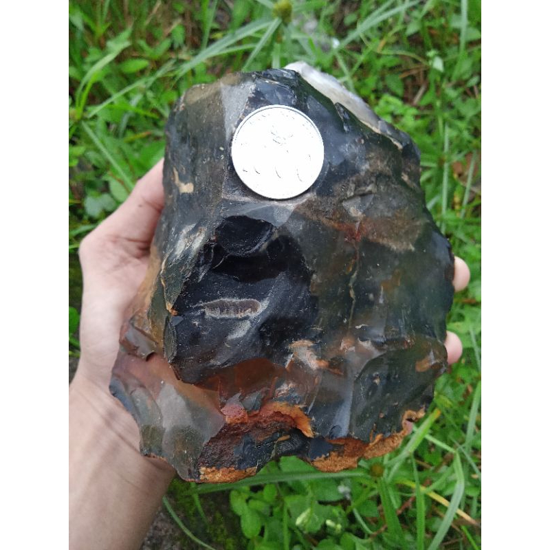 ✅ 2,1 KG Batu Kecubung Api / Wulung Aceh ( Rough / Bahan Batu Akik - bukan bacan obi bio solar laven