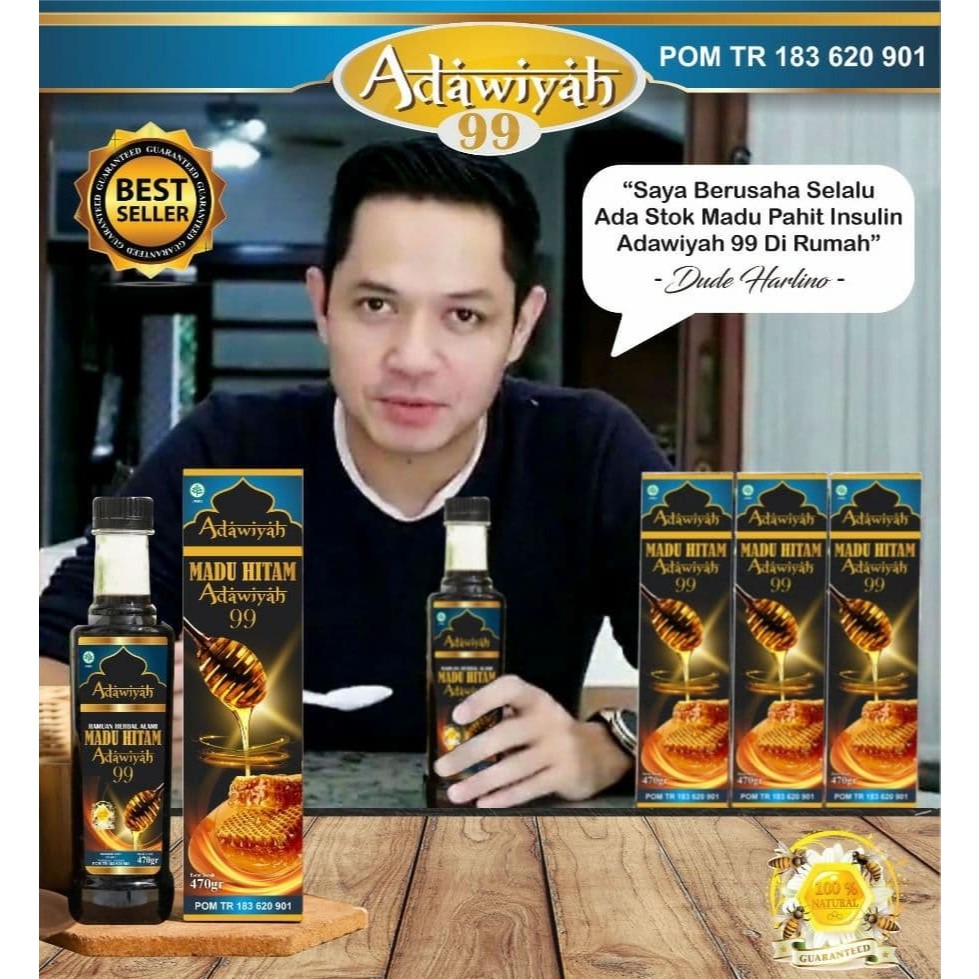 

Madu Pahit Hitam Adawiyah 99 | Madu Hitam Pahit Original | Madu Herbal | Madu Diabetes | Madu Asli
