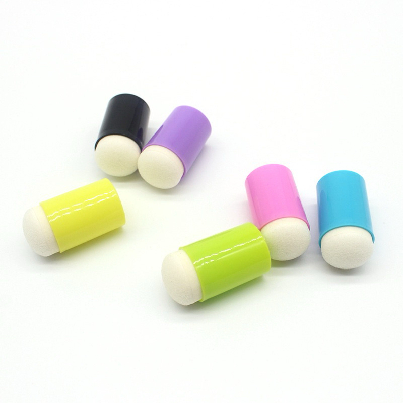 

Finger smudge sponge spons jari tinta ink stamp inkpad journaling