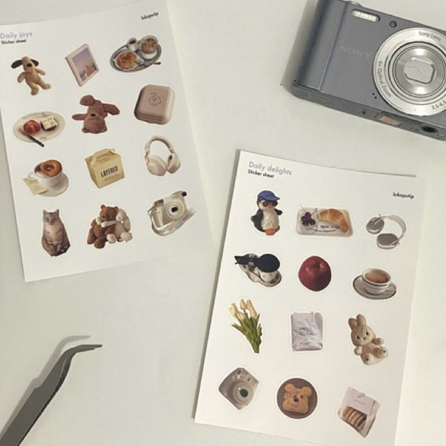 

lokaputip - sticker deco journal , sticker sheet vol.3