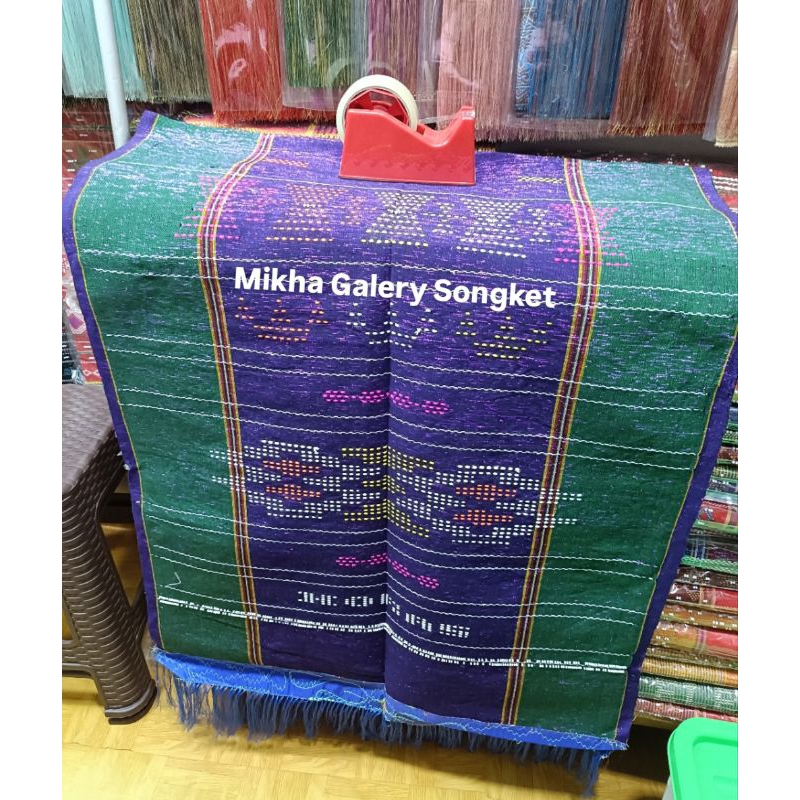 ULOS SADUM Ungu +Ulos Simata Dua Bordir