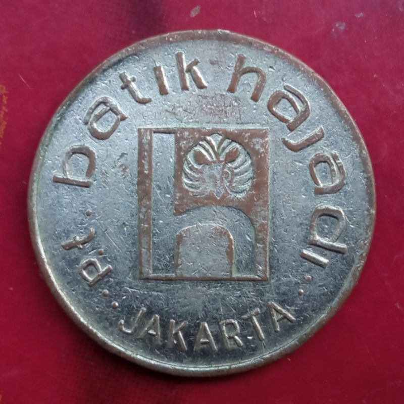 Koin Token Langka Batik Hajati tahun 1979