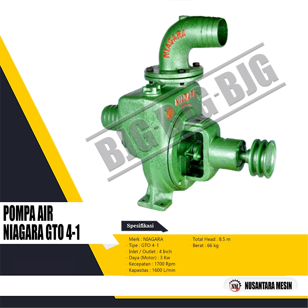 POMPA AIR IRIGASI NIAGARA GTO 4-1 (4 INCH)