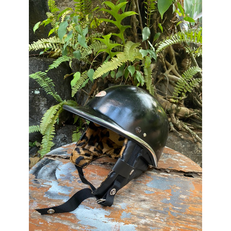 Helm jadul lawas ori vigano dmi kiwi robot chips klasik