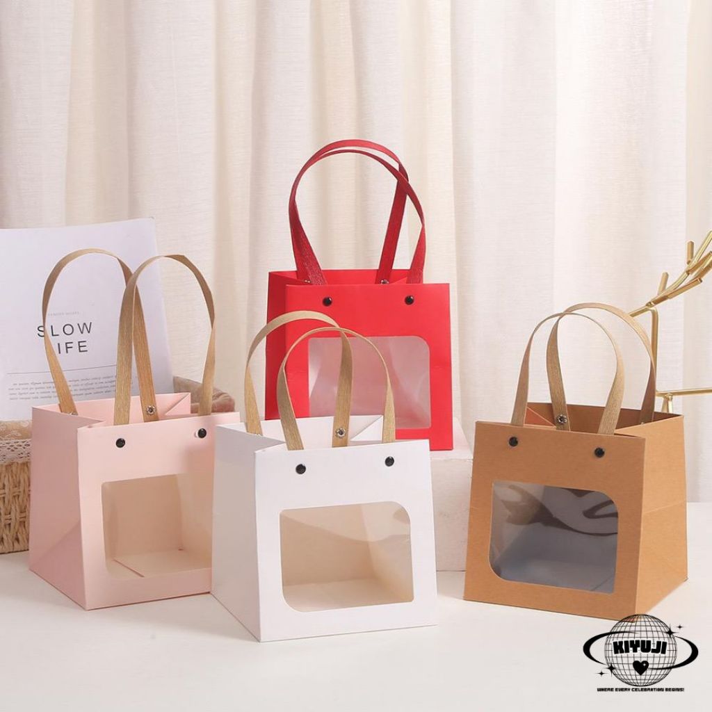 

Kiyuji Party Paper Bag Goodie Bag Tas Hampers Tas Bingkisan Tas Hadiah Tas Tenteng Kertas