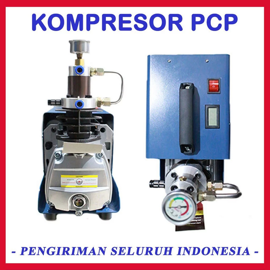 PALING LAKU  KOMPRESOR PCP 6000 PSI - KOMPRESOR PCP - KOMPRESOR PCP LISTRIK - FREE PACKING KAYU