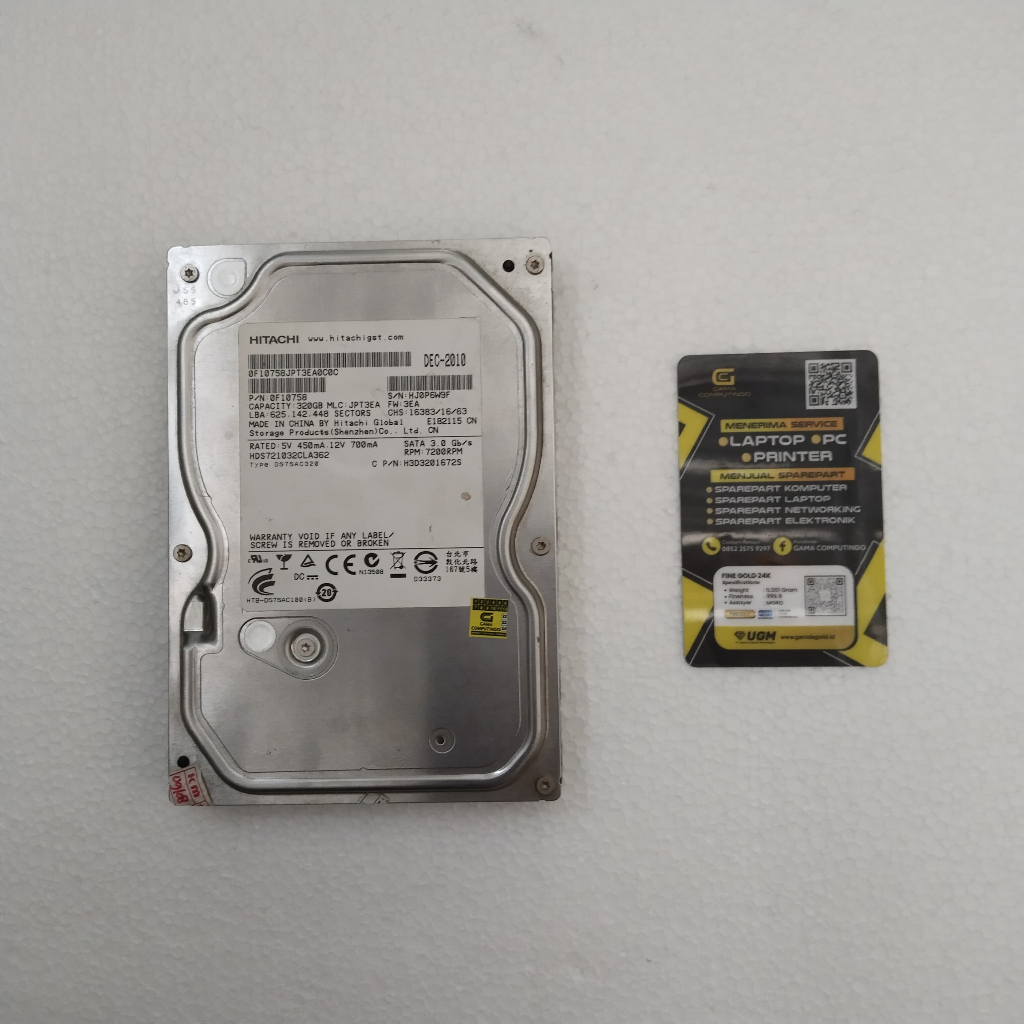 HARDISK PC 320 GB MERK RANDOM
