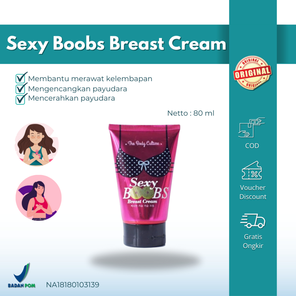 The Body Culture Sexy Boobs Breast Cream Original