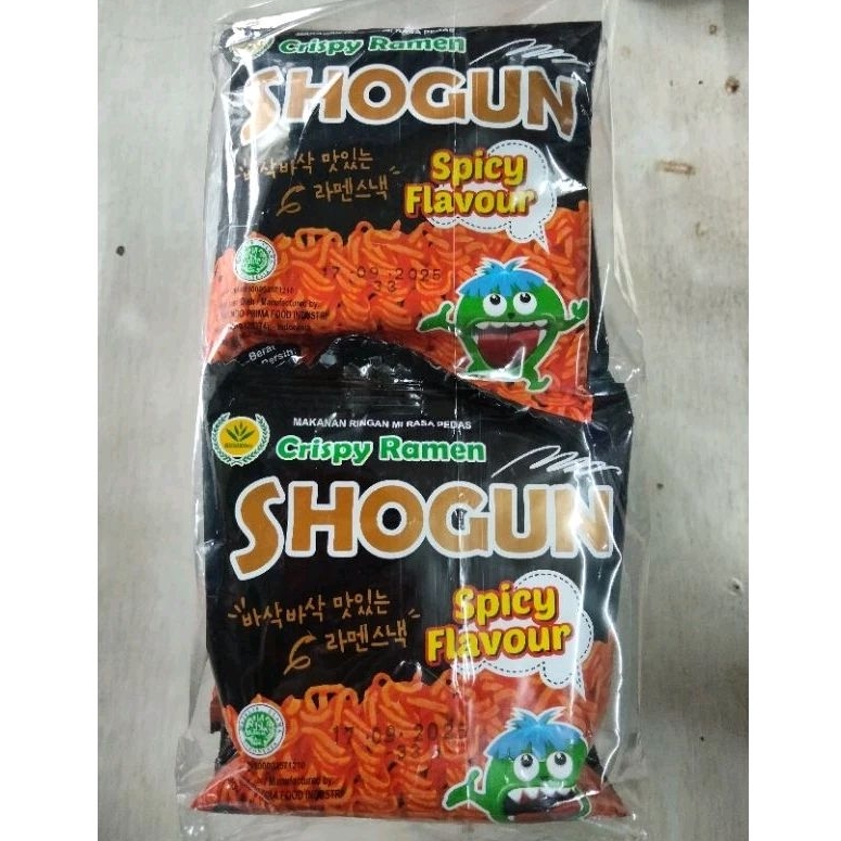 

Mie Shogun Crispy Ramen Mie Korea HALAL Pedas / Spicy