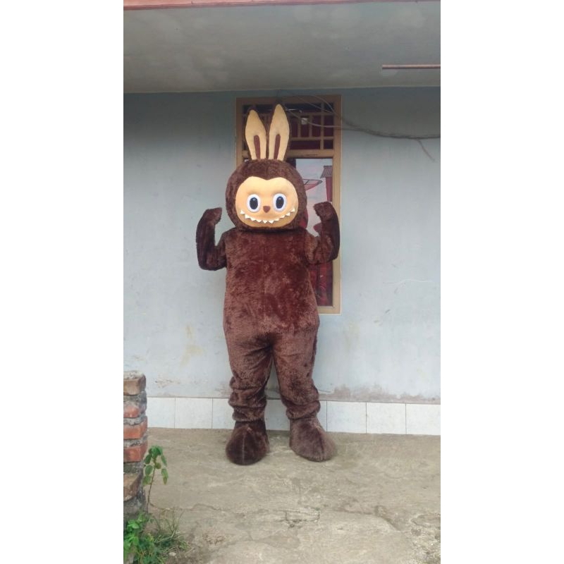 Kostum badut Boneka labubu // Boneka viral boneka lucu//Badut ulang tahun termurah//Kualitas bagus