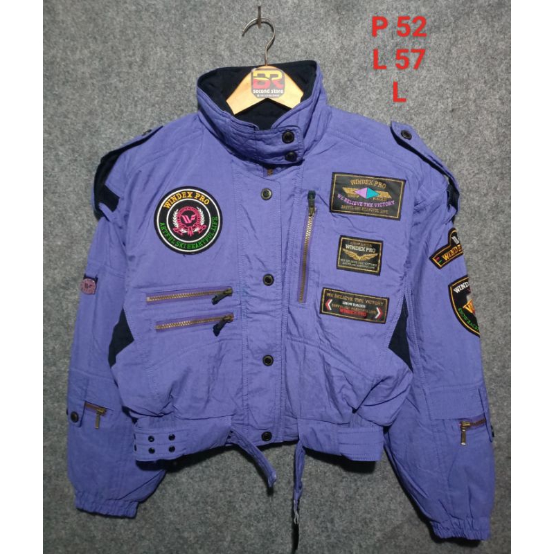 jaket racing vintage windex pro