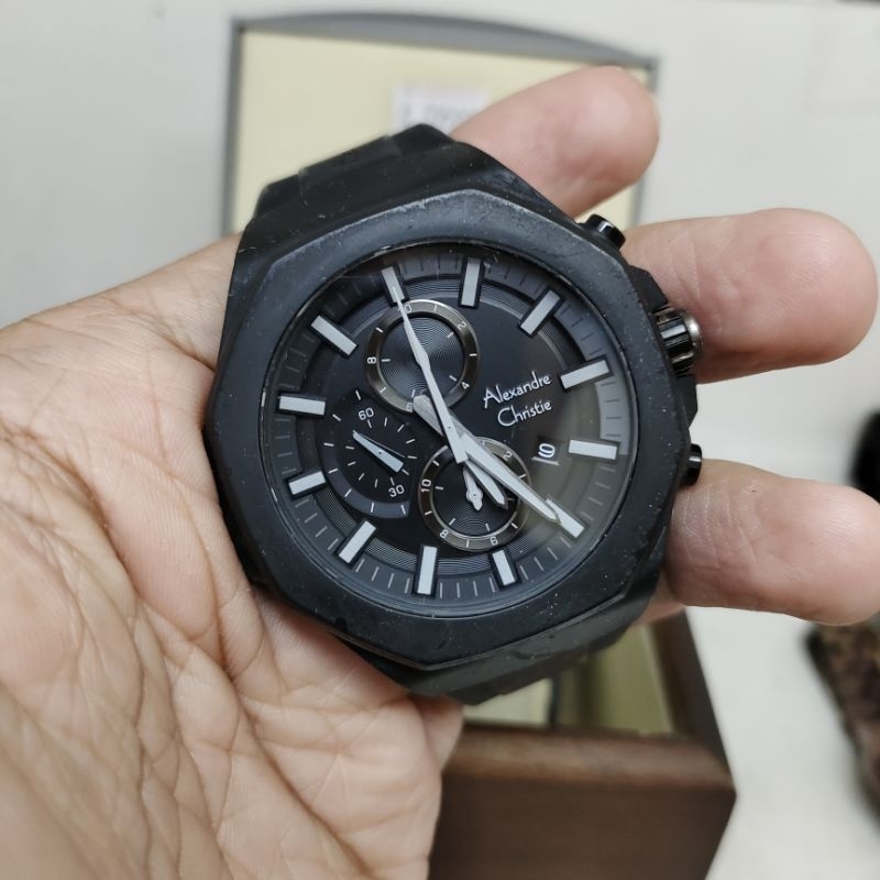 Alexandre christie second cowo tipe 6590MC Fullblack