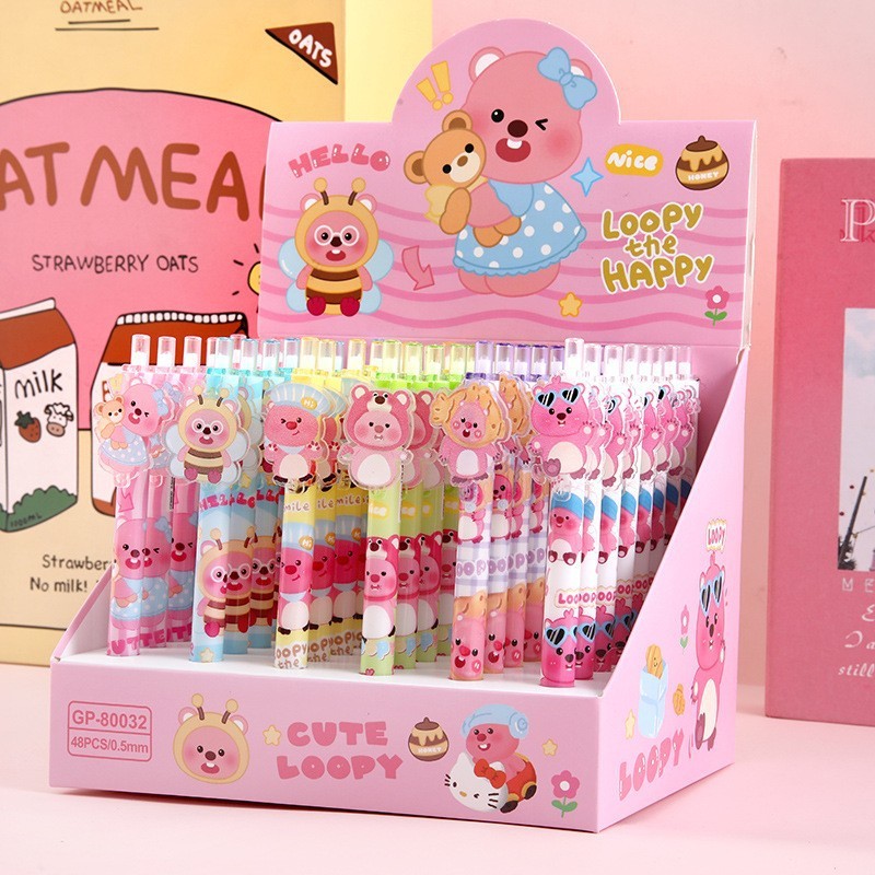 

Pena Loopy Pororo Akrilik Pulpen Cetek Loopy Pororo Pen MOMO065