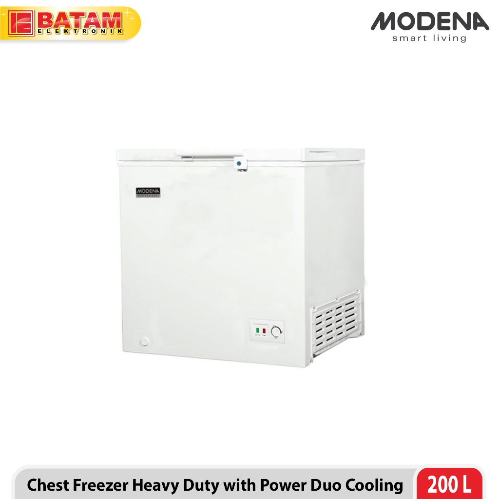 Modena Chest Freezer 200 Liter Heavy Duty - MD 0211 MAWH