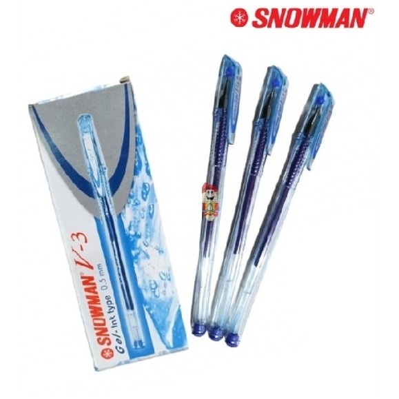 

PULPEN /SNOWMAN V3/HITAM/BIRU/