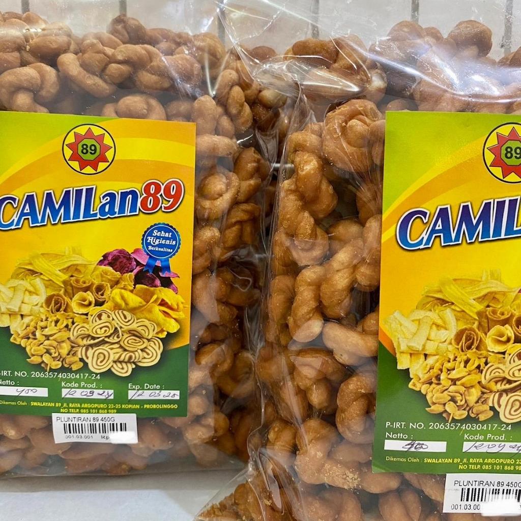 

450 GR PLUNTIRAN GURIH MANIS SNACK CAMILAN 89