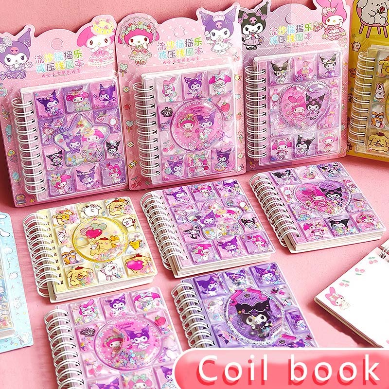 Notebook Sanrio Buku Diary Aesthetic Buku Jurnal Buku Catatan Buku Note Stiker Buku Tulis Aesthetic