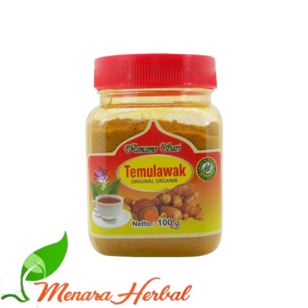

Temulawak Organik Kencono Sari Bubuk Jamu 100 gr