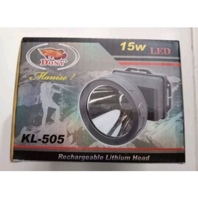 Senter Kepala DONY KL 505 15WATT ORIGINAL
