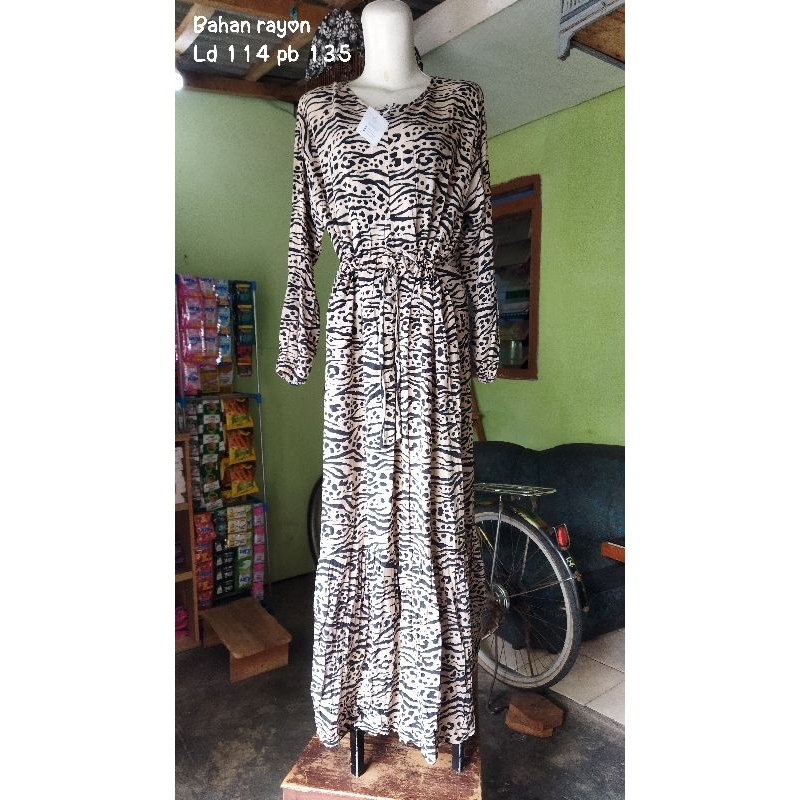 Gamis rayon/gamis rumahan/gamis adem