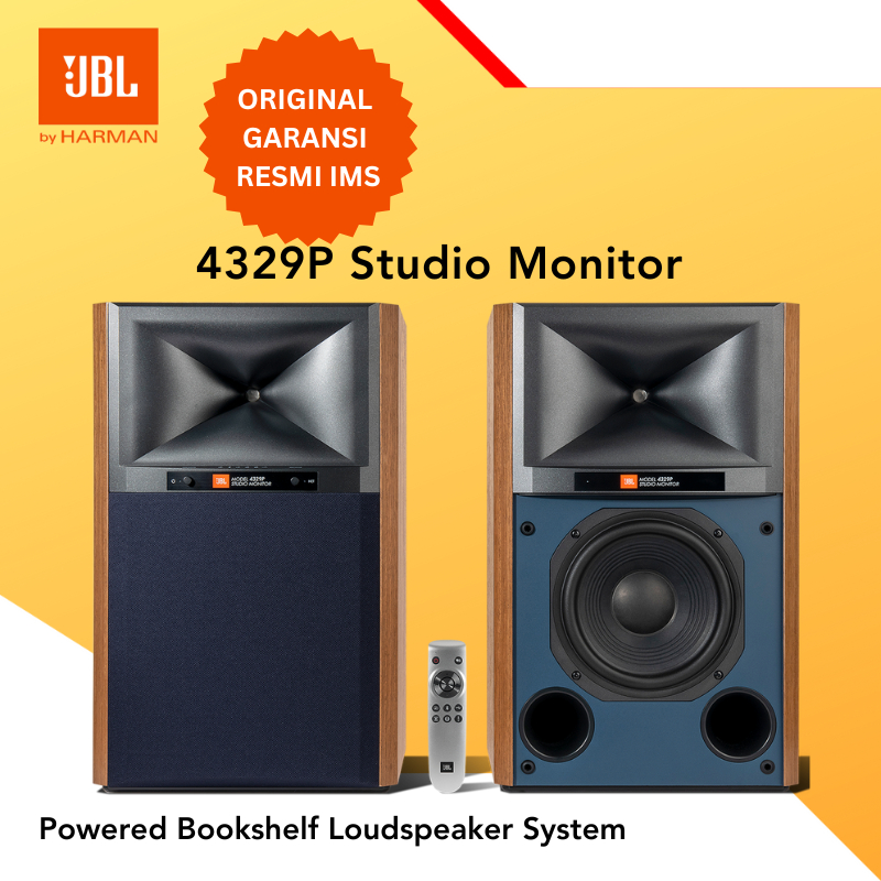 JBL 4329P Speaker Studio Monitor Powered Loudspeaker System