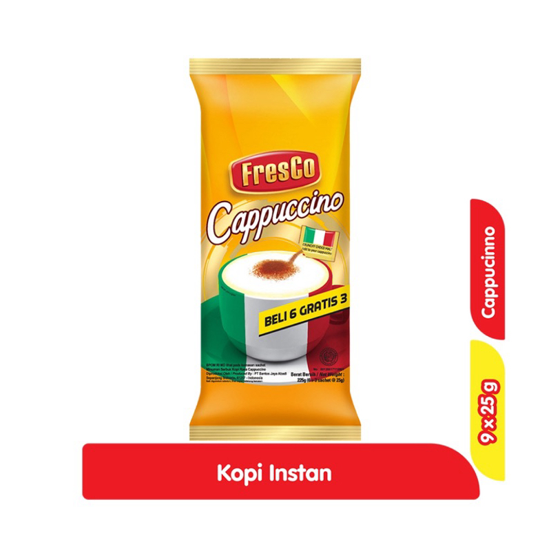 

Fresco Kopi Capuccino 9 x 25 gr