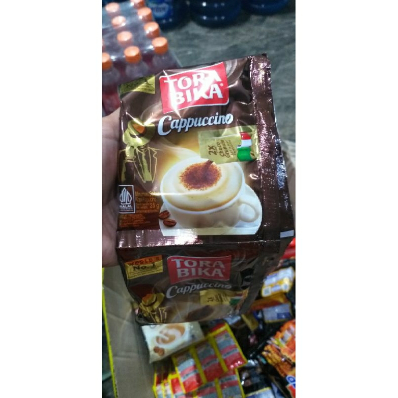 

Kopi Torabika Cappucino 25gr Ecer