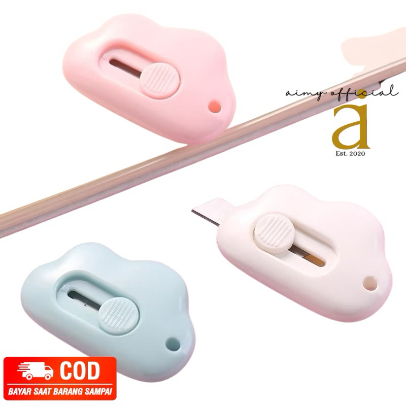 

Cutter Mini Pembuka Paket / Cutter Kiyowo / Cutter Portable