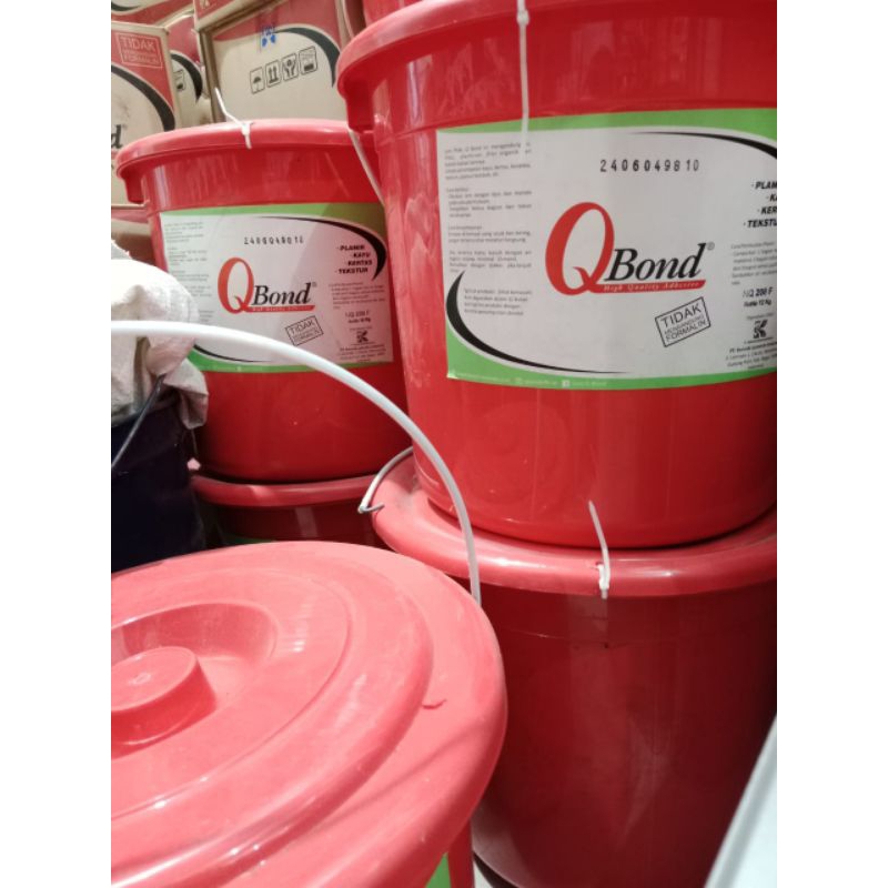 HQ 208 Lem putih Qbond, Isi 12kg